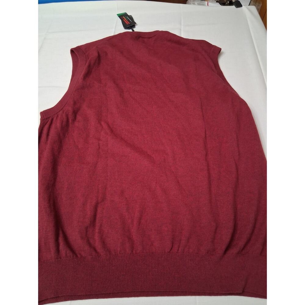 2 Greg Norman Shark Sweater Vests ThermoLite Eco Mode Mens Size XXXL 3X New NWT - Picture 16 of 16